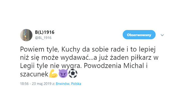 Bogusław Leśnodorski na temat odejścia Kucharczyka z Legii